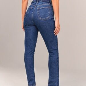 Abercrombie & fitch 90’s straight ultra high rise size 26/2R curve love